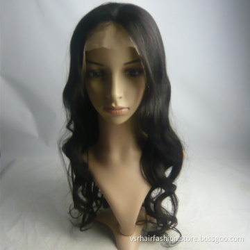 Brazilian Virgin Hair Full Lace Wig, Human Hair Lace Wig
